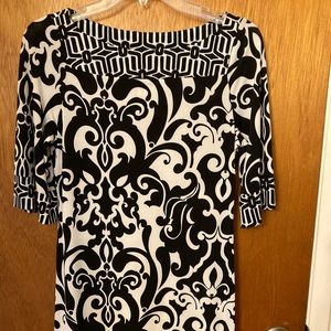 2 for $5: Candies Black and White Shift Mini Dress